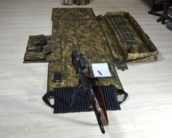 КЕЙС-МАТ Русский снайпер №4 на винтовки до 127 см максимальная комплектация (цвет мультикам)