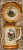 Подарочный набор KOZAP - высокая кружка и пепельница (37/474) с охотничьей тематикой