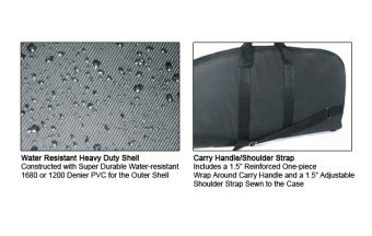 Тактическая сумка-чехол для переноски оружия Leapers Deluxe PVC-DC34В-A 34''x12'' черная